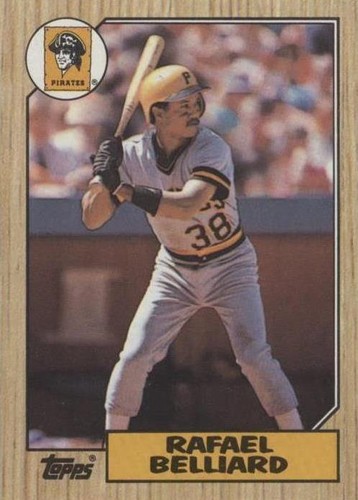 1987 Topps - Rafael Belliard #541