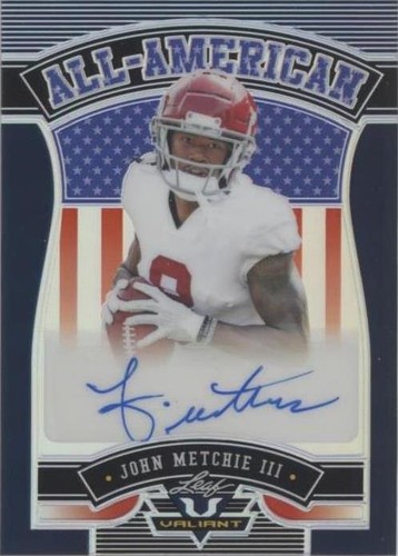 2022 Leaf Valiant John Metchie III #AA-JM1