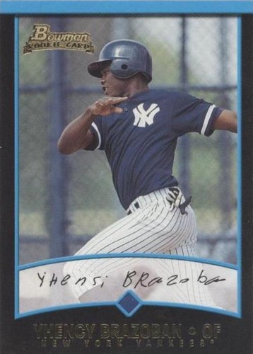 2001 Bowman - Yhency Brazoban #182