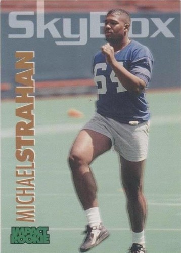 1993 Skybox Impact Michael Strahan #398