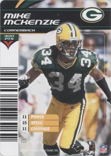 2002-03 NFL Showdown Mike Mckenzie #126