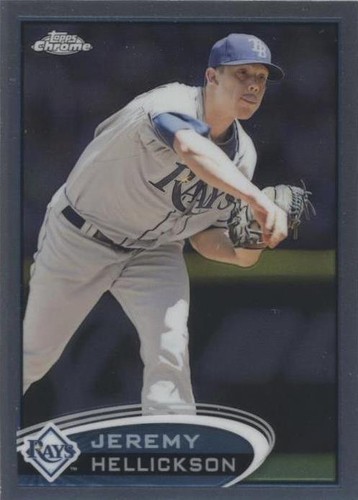 2012 Topps Chrome - Jeremy Hellickson #37