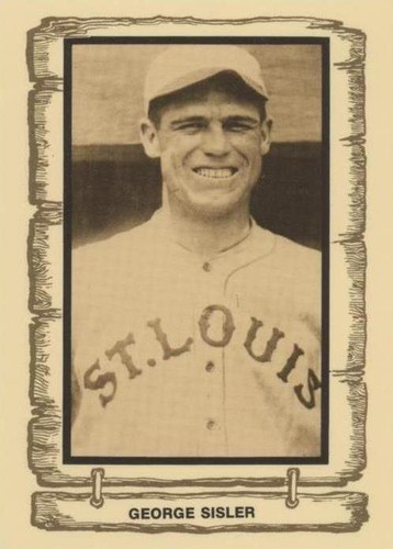 1983 Cramer Baseball Legends Series 4 - George Sisler #108