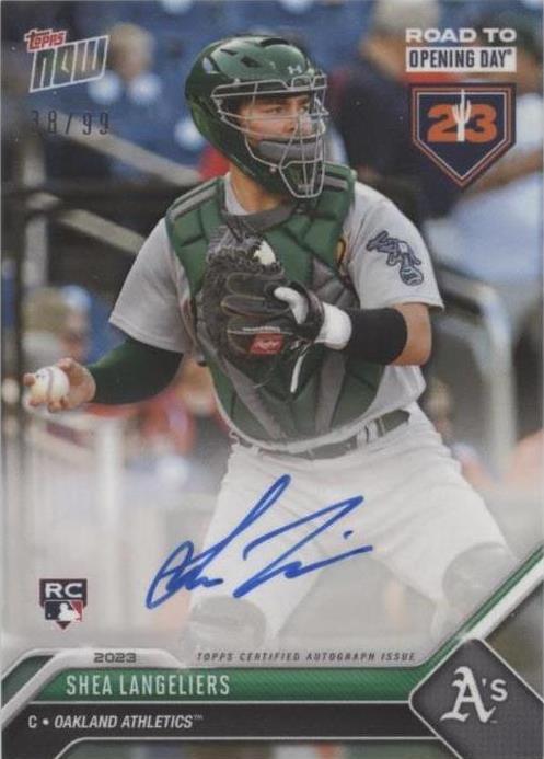 2023 Topps Now Road to Opening Day - Shea Langeliers #A-21