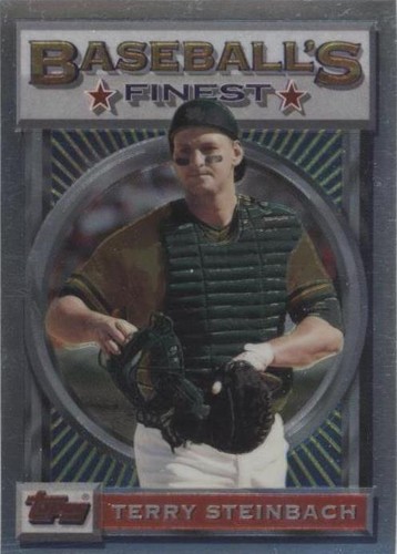 1993 Topps Finest - Terry Steinbach #67