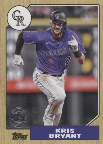 2022 Topps Update Series - Kris Bryant #87TBU-30