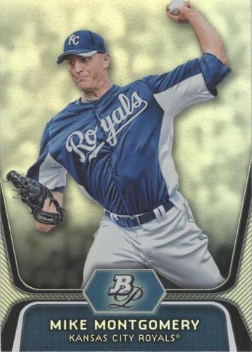2012 Bowman Platinum - Mike Montgomery #BPP28