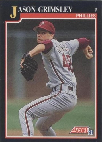 1991 Score - Jason Grimsley #818
