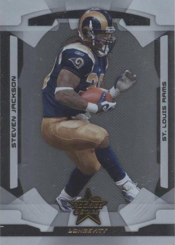 2008 Leaf Rookies & Stars Longevity Steven Jackson #89