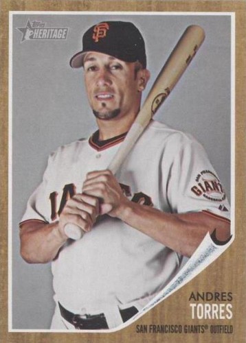 2011 Topps Heritage - Andres Torres #133