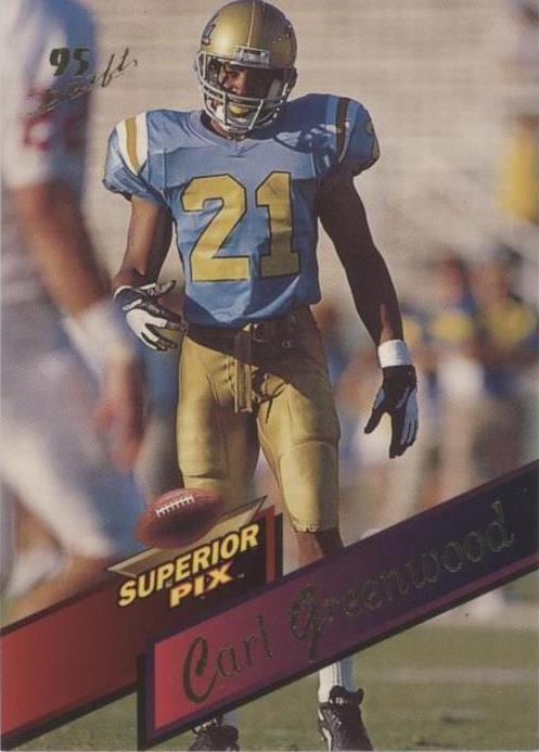 1995 Superior Pix Carl Greenwood #12