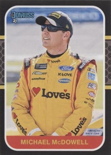 2020 Panini Donruss NASCAR - Michael McDowell #136