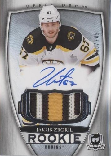 2018-19 Upper Deck The Cup - Jakub Zboril #76
