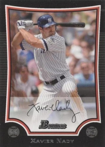 2009 Bowman - Xavier Nady #107