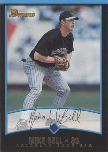 2001 Bowman Draft Picks & Prospects - Mike Bell #BDP83