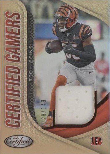 2022 Panini Certified Tee Higgins #CG-THI