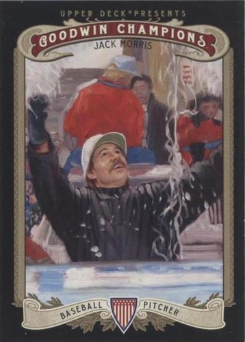 2012 Upper Deck Goodwin Champions - Jack Morris #75