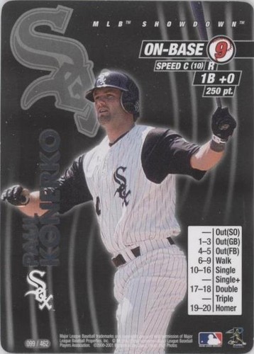 2001 MLB Showdown - Paul Konerko #099