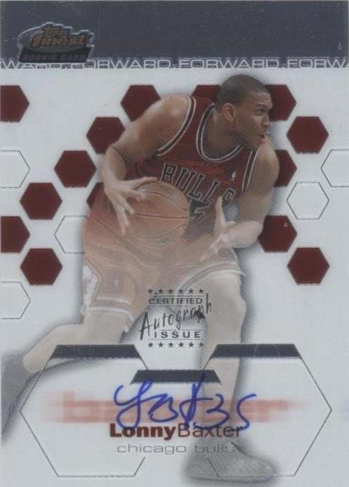 2002-03 Topps Finest - Lonny Baxter #168