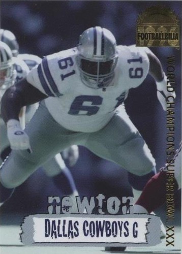 1996 Collector's Edge Nate Newton #DCA-14