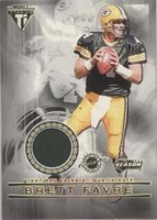 2001 Pacific Private Stock Titanium Postseason Brett Favre #45