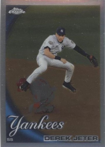 Derek Jeter 1999 Topps Chrome Super Chrome Refractor Card#14