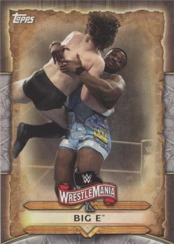 2020 Topps WWE Road to Wrestlemania - Big E #WM-10