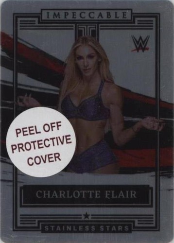 2022 Panini Impeccable WWE - Charlotte #8