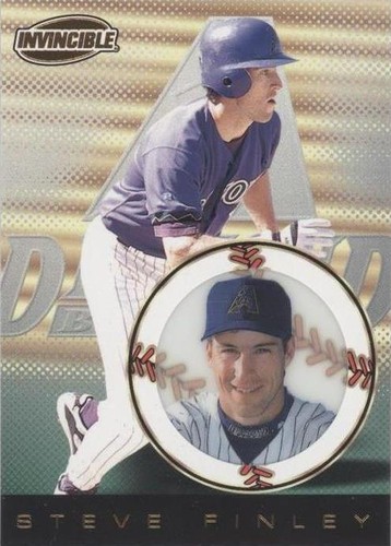 1999 Pacific Invincible - Steve Finley #6