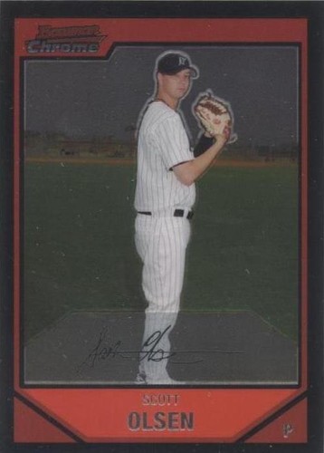 2007 Bowman Chrome - Scott Olsen #23