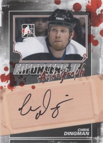 2013-14 In the Game Enforcers II - Chris Dingman #A-CD