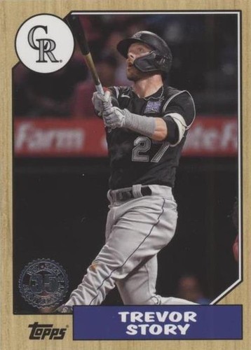 2022 Topps Series 1 - Trevor Story #T87-65