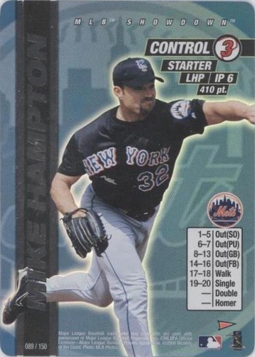 2000 MLB Showdown Pennant Run - Mike Hampton #089
