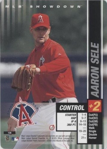 2002 MLB Showdown Trading Deadline - Aaron Sele #136