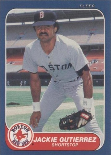 1986 Fleer - Jackie Gutierrez #350