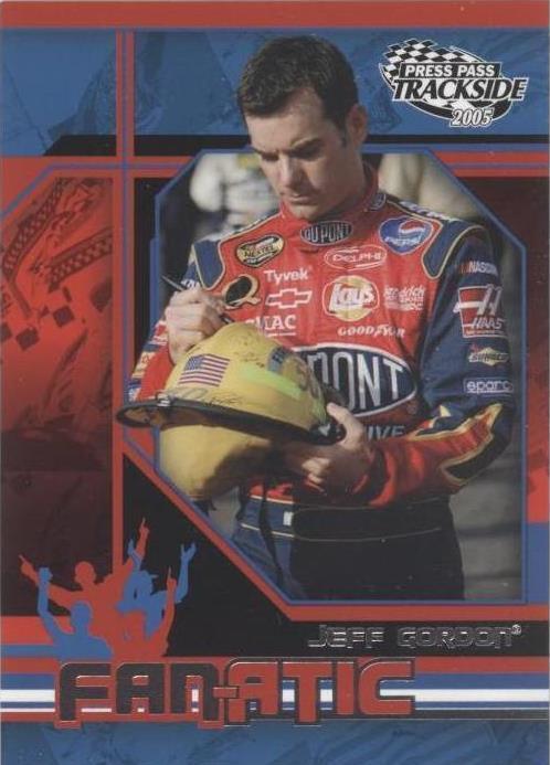 2005 Press Pass Trackside - Jeff Gordon #95