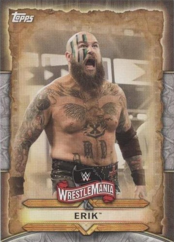 2020 Topps WWE Road to Wrestlemania - Erik #WM-24