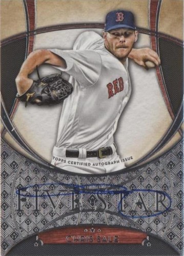 2017 Topps Five Star - Chris Sale #FSA-CSA