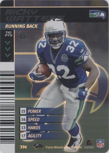 2001-02 NFL Showdown 1st Edition Ricky Watters #396