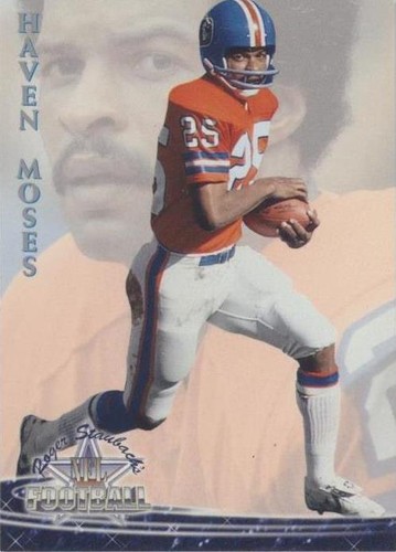 1994 Ted Williams Card Company Roger Staubach's NFL Football Haven Moses #18