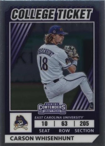 2022 Panini Elite Extra Edition - Carson Whisenhunt #CTO-17