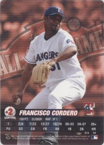 2004 MLB Showdown Pennant Run - Francisco Cordero #014