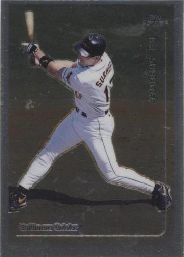 1999 Topps Chrome - B.J. Surhoff #198