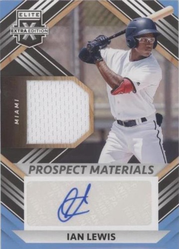 2022 Panini Elite Extra Edition - Ian Lewis #PMS-IL