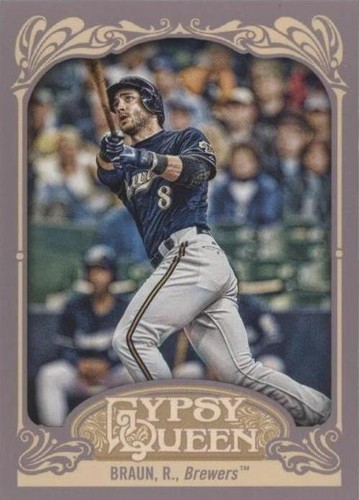 2012 Topps Gypsy Queen - Ryan Braun #80