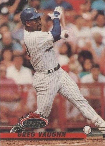 1993 Topps Stadium Club - Greg Vaughn #122