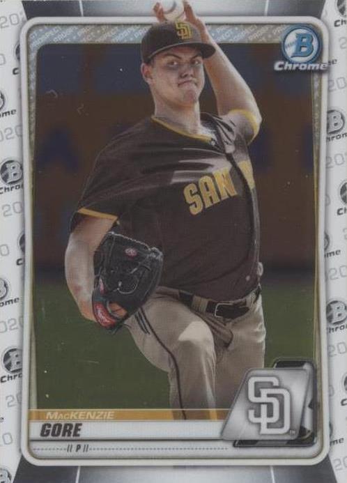 2020 Bowman - MacKenzie Gore #BCP-74