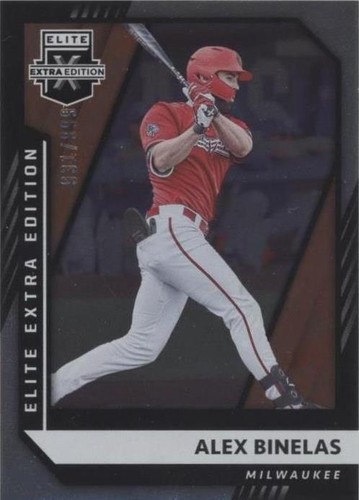 2021 Panini Elite Extra Edition - Alex Binelas #86