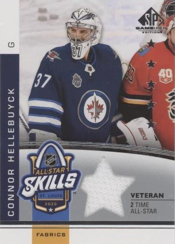 2020-21 Upper Deck SP Game Used - Connor Hellebuyck #ASV-CH