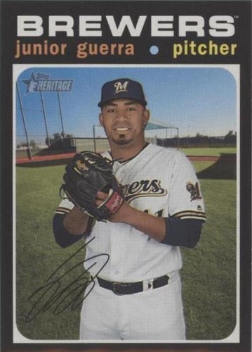 2020 Topps Heritage - Junior Guerra #368
